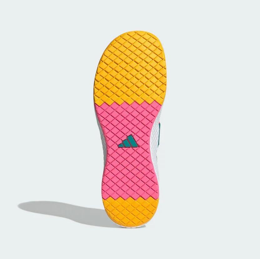 imageadidas UnisexAdult The Total 20 Weightlifting Shoes SneakerPure TealWhiteLucid Pink
