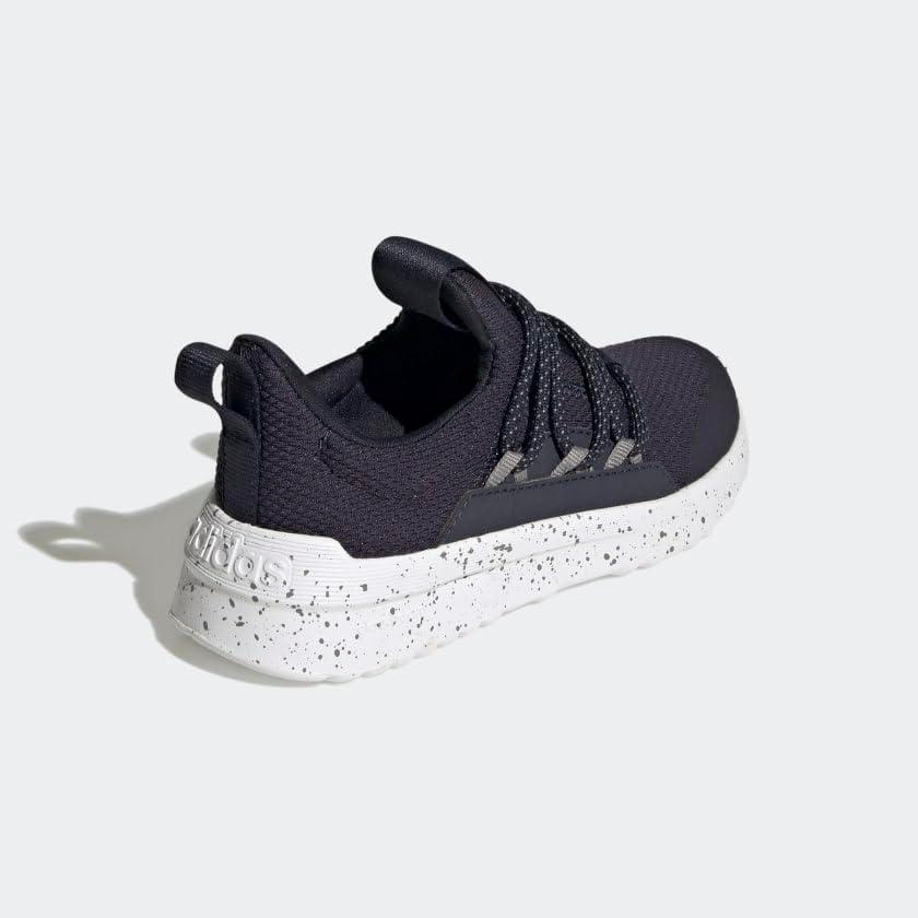 imageadidas UnisexChild Lite Racer Adapt 50 Little Big Kid Running ShoeInkShadow NavyWhite