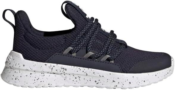 imageadidas UnisexChild Lite Racer Adapt 50 Little Big Kid Running ShoeInkShadow NavyWhite