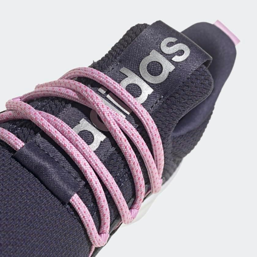 imageadidas UnisexChild Lite Racer Adapt 50 Little Big Kid Running ShoeShadow NavyInkBliss Lilac