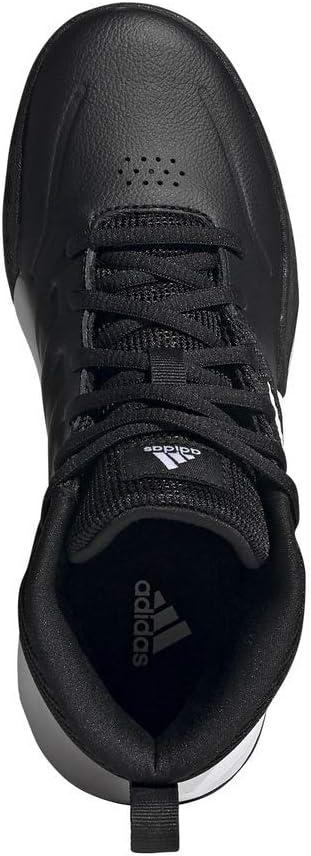 imageadidas UnisexChild Ownthegame WideBasketball ShoeBlackWhiteWhite