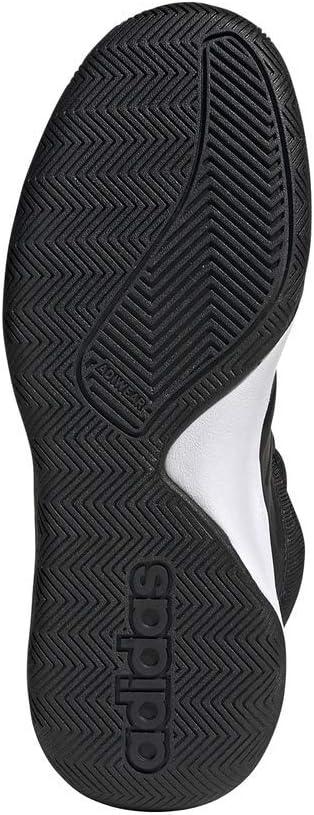 imageadidas UnisexChild Ownthegame WideBasketball ShoeBlackWhiteWhite