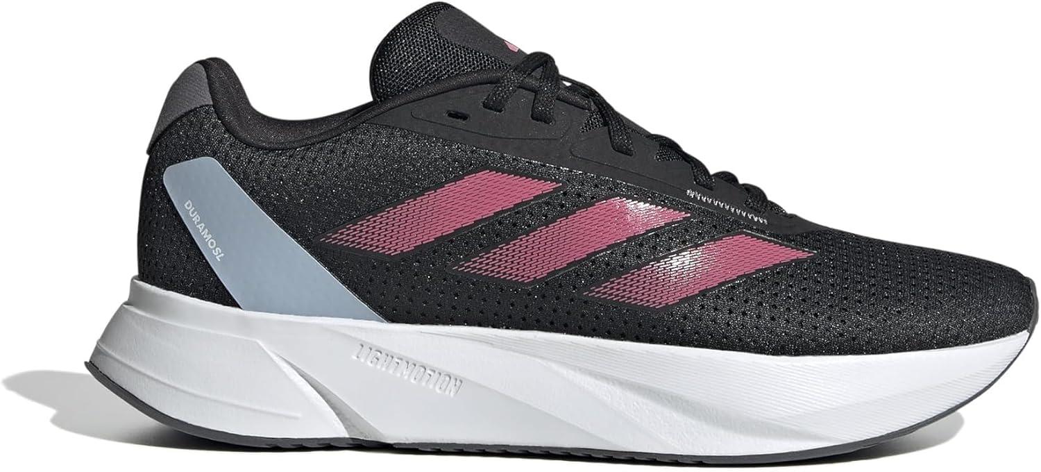 imageadidas Womens Duramo Sl ShoesCore BlackPink FusionGrey