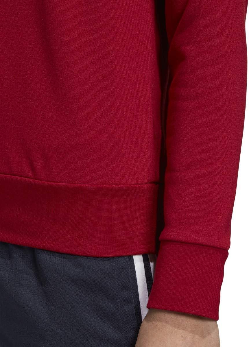 imageadidas Womens Essentials Linear SweatshirtActive MaroonWhite