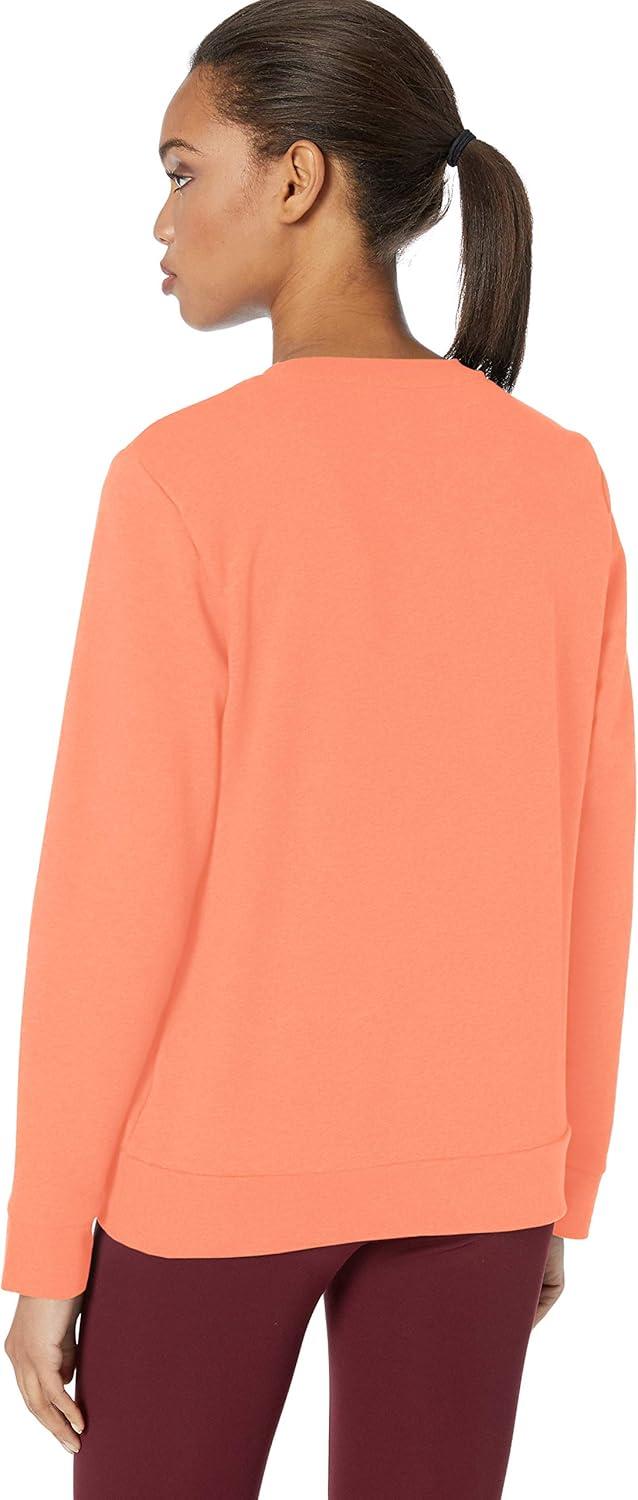 imageadidas Womens Essentials Linear SweatshirtSemi CoralWhite