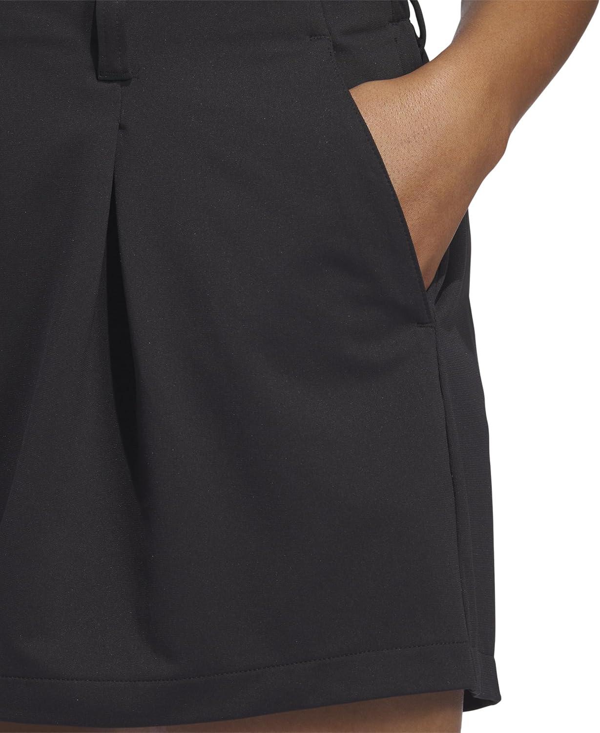 imageadidas Womens Goto Pleated ShortsBlack