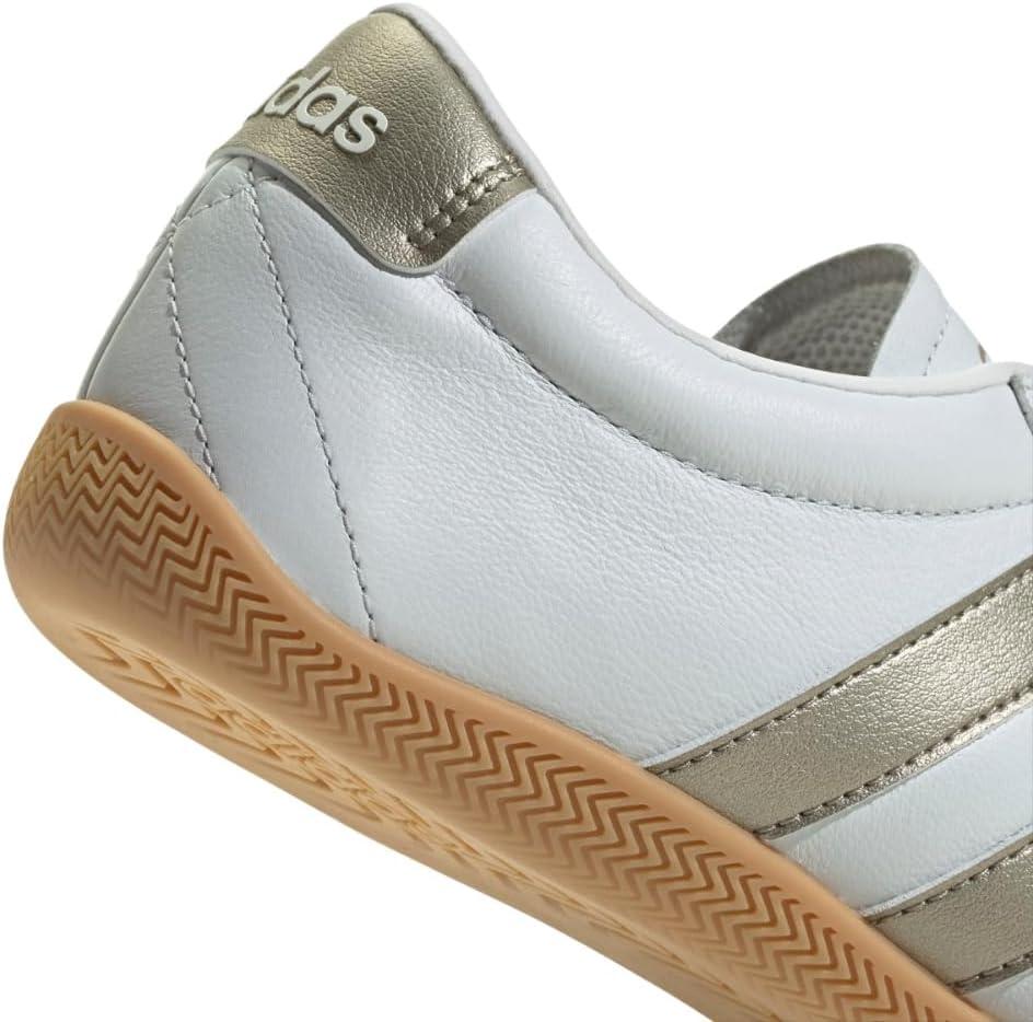 imageadidas Womens Grand CourtCrystal WhiteCyber MetallicGum