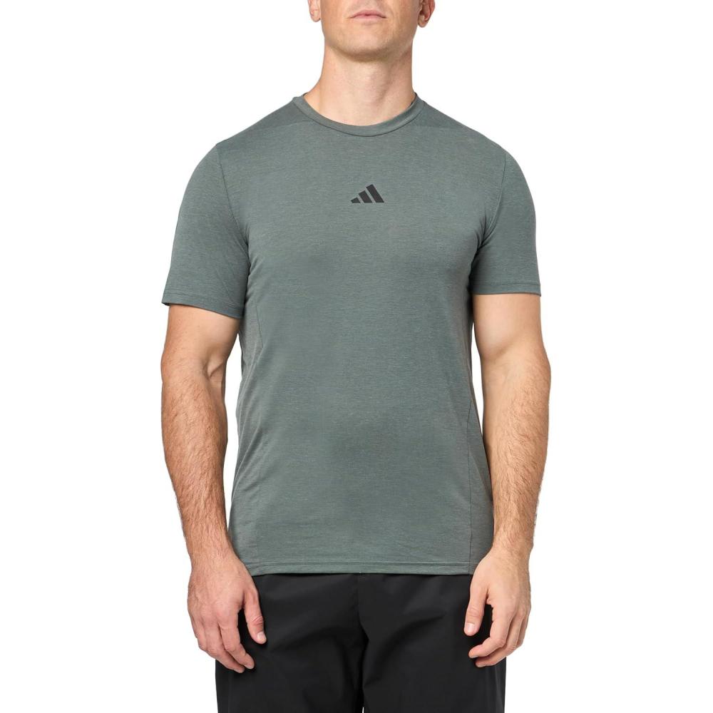 imageadidas Mens Designed For Training Workout TShirtIvy