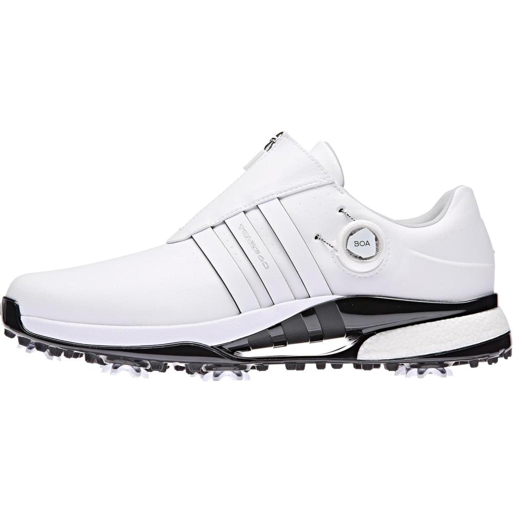 imageadidas Mens Tour360 Xtsl Tex Golf ShoeFootwear WhiteCore Black