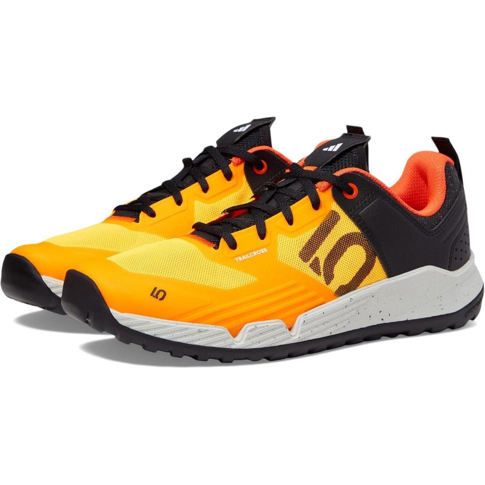 imageadidas Mens Trailcross Trail RunnersSolar GoldCore BlackImpact Orange