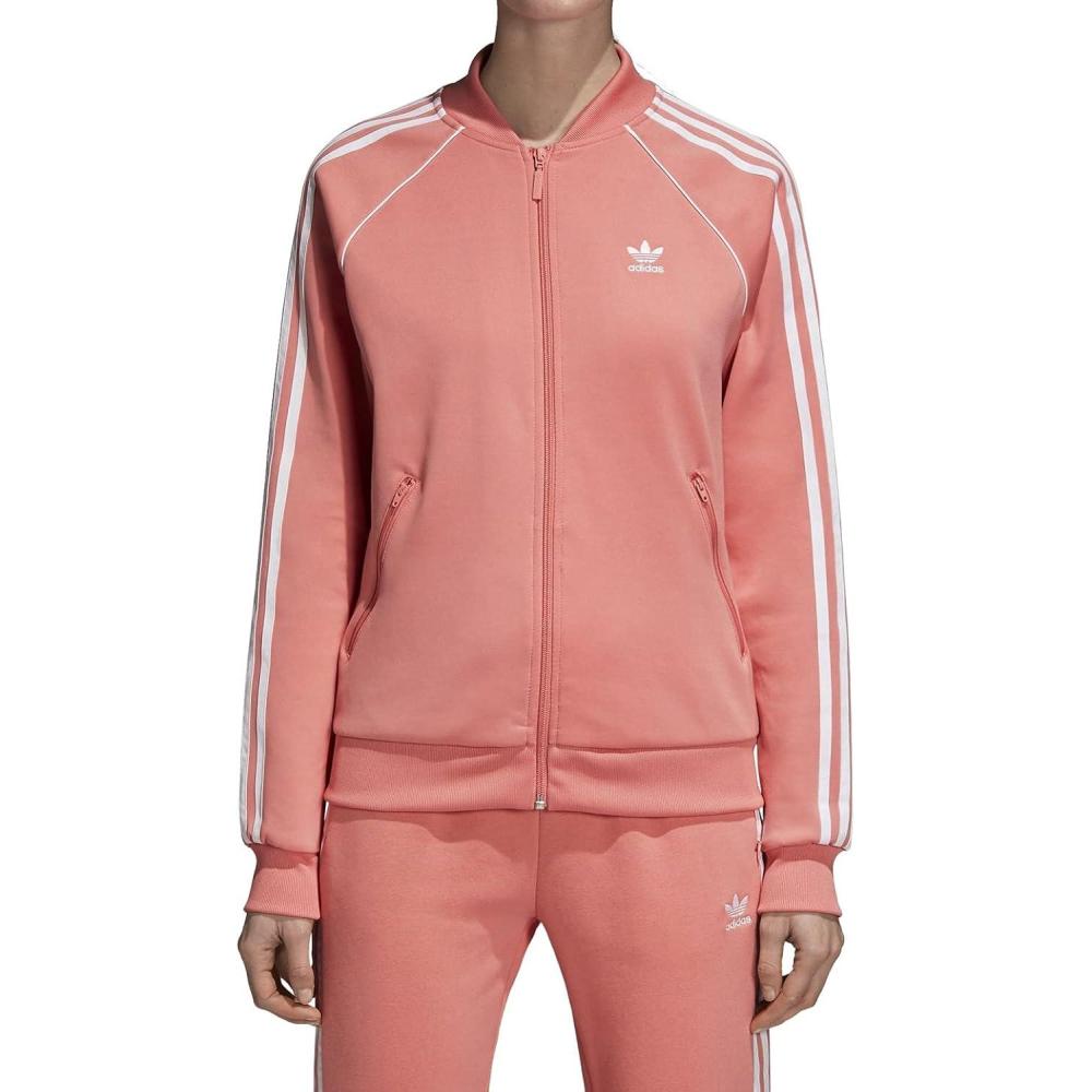 imageadidas Originals Womens Superstar Track TopTactile Rose