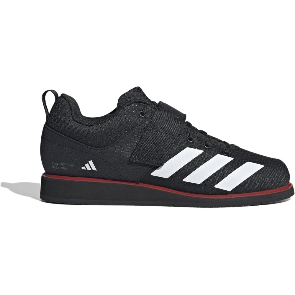 imageadidas UnisexAdult Powerlift 5Core BlackFootwear WhitePure Ruby Ih8238