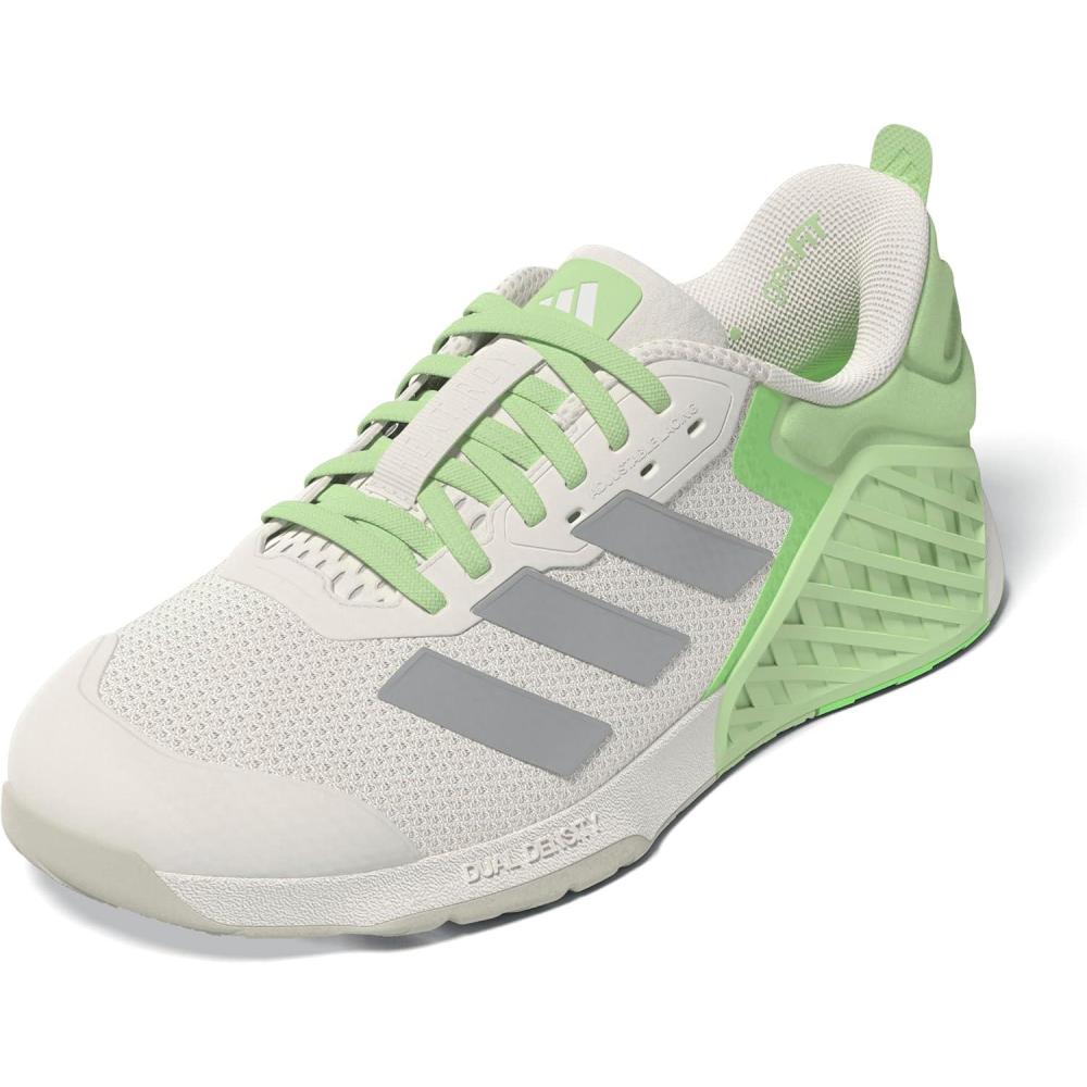 imageadidas Womens Dropset 3 Training ShoesHalo SilverSemi Green SparkLime Burst