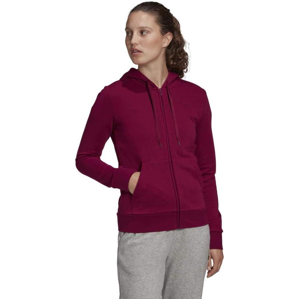 imageadidas Womens Essentials Linear HoodiePower BerryPink Tint
