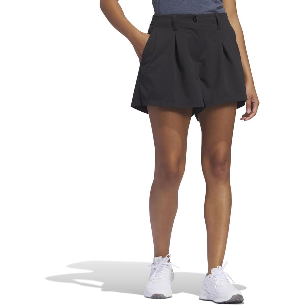 imageadidas Womens Goto Pleated ShortsBlack