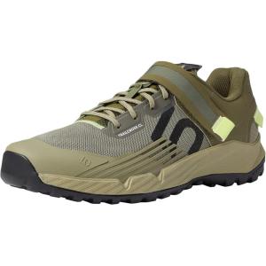 adidas Mens 5.10 Trailcross Clip-in Cycling Cycling Sneakers Shoes – Green(Orbit Green/Carbon/Pulse Lime)