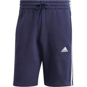 adidas Men’s Essentials Fleece 3-Stripes Shorts(Legend Ink)