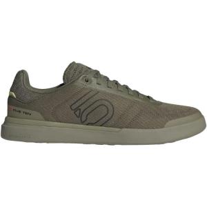 adidas Men’s Five Ten Sleuth DLX Canvas Sneakers(Focus Olive/Core Black/Pulse Lime)