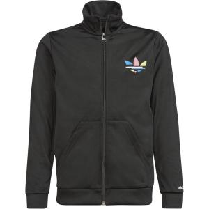 adidas Originals Unisex-Child Adicolor Track Top(Black)