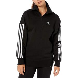 adidas Originals Women’s Lock-up Sweatshirt(Black)