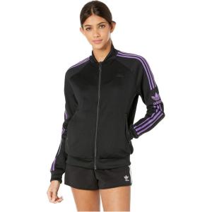 adidas Originals Women’s Superstar Track Top(Black)