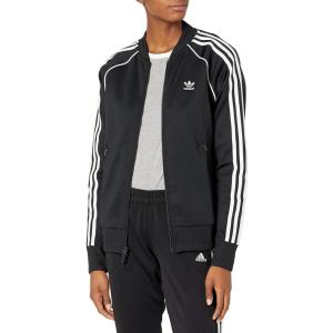 adidas Originals Women’s Superstar Track Top(Black/White)