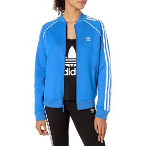 adidas Originals Women’s Superstar Track Top(Blue Bird)