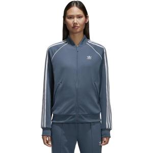 adidas Originals Women’s Superstar Track Top(Dark Steel)