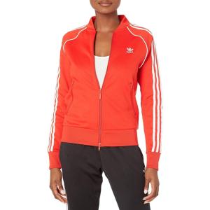 adidas Originals Women’s Superstar Track Top(Red)