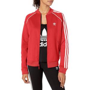 adidas Originals Women’s Superstar Track Top(Scarlet)