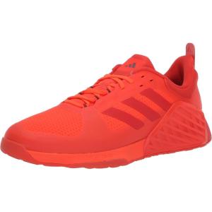 adidas Unisex-Adult Dropset 2(Solar Red/Bright Red/Shadow Red)