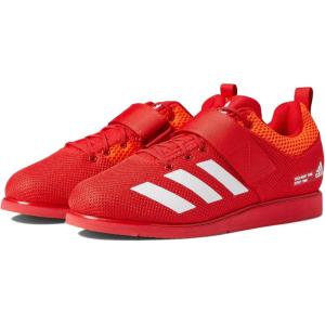 adidas Unisex-Adult Powerlift 5(Vivid Red/White/Impact Orange)