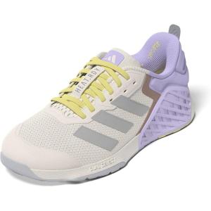 adidas Women’s Dropset 3 Training Shoes(Chalk White/Halo Silver/Violet Tone)
