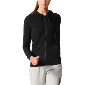 adidas Women’s Essentials Linear Full Zip Hoodie