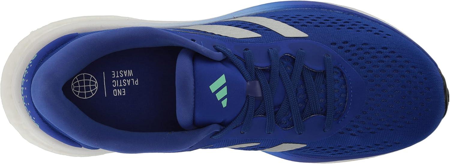 imageadidas Mens Supernova 2 X Parley ShoesLucid BlueSilver MetallicWhite