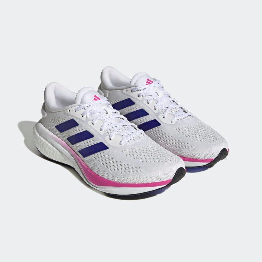 imageadidas Mens Supernova 2 X Parley ShoesWhiteLucid BlueLucid Fuchsia