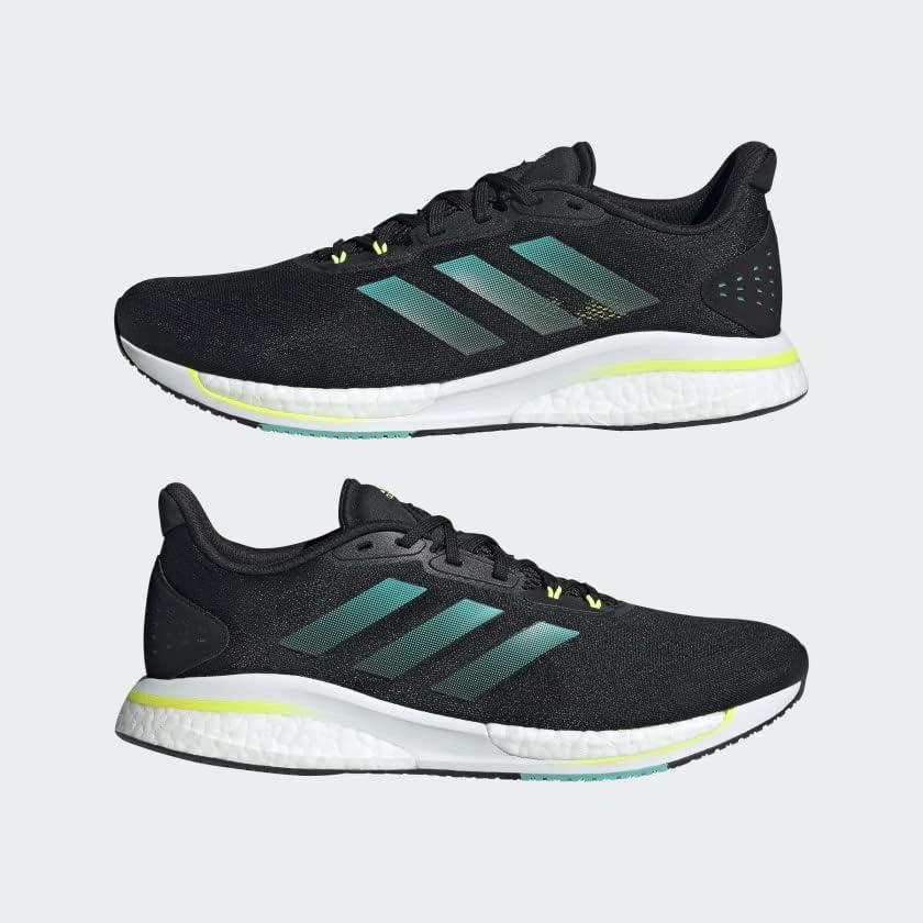 imageadidas Mens Supernova ShoeBlackMint RushSolar Yellow