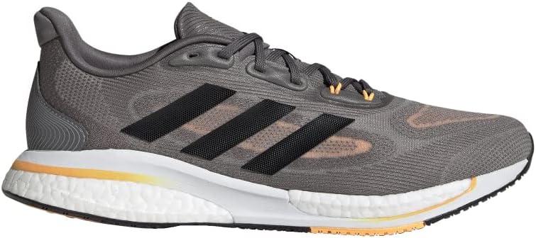 imageadidas Mens Supernova ShoeGreyBlackFlash Orange