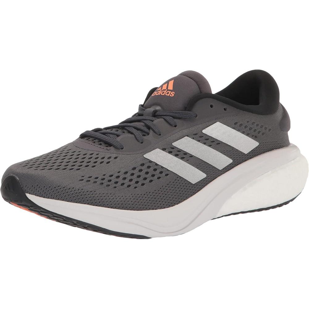 imageadidas Mens Supernova 2 X Parley ShoesGreySilver MetallicBeam Orange