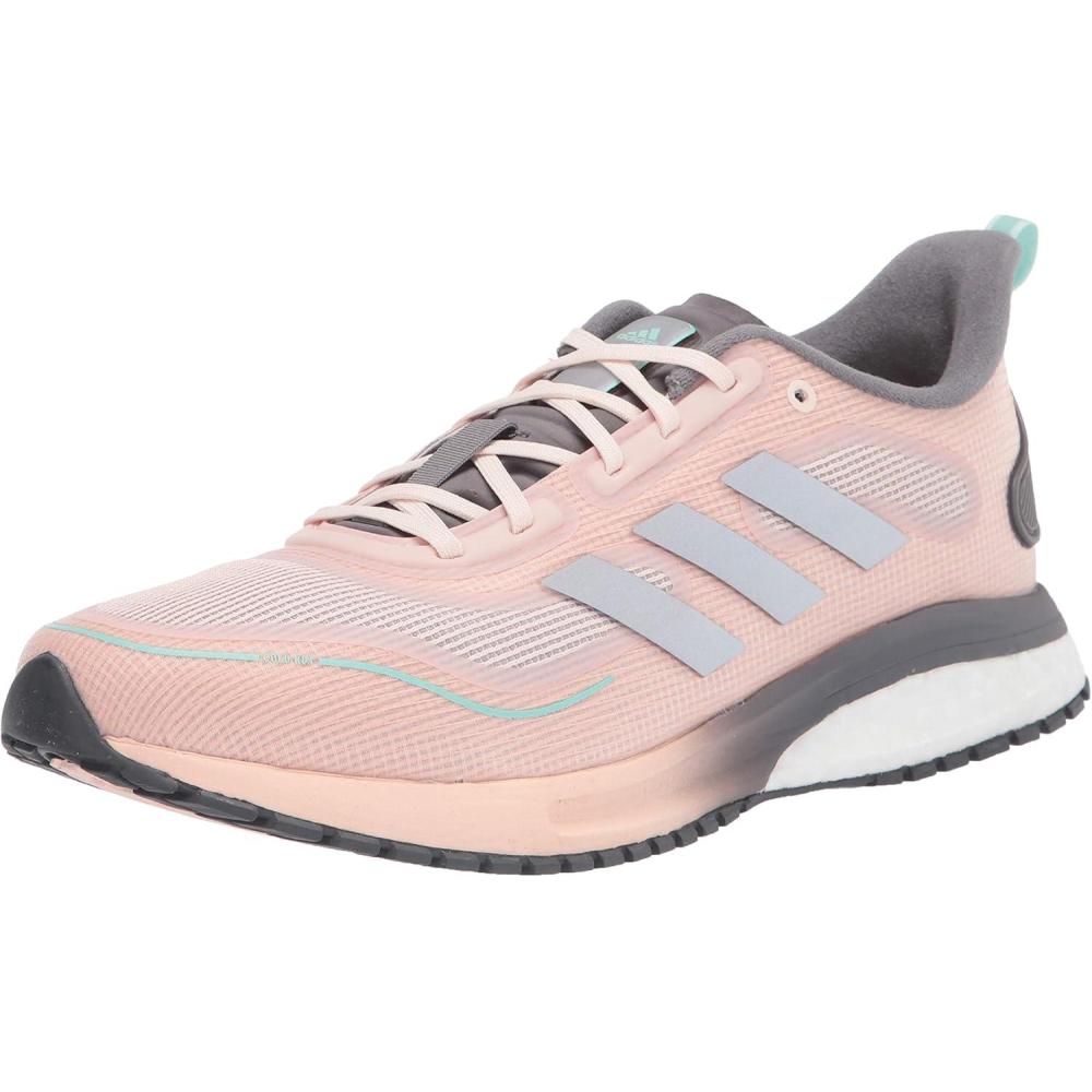 imageadidas Mens Supernova Crdy Running ShoePink TintMatte Silver