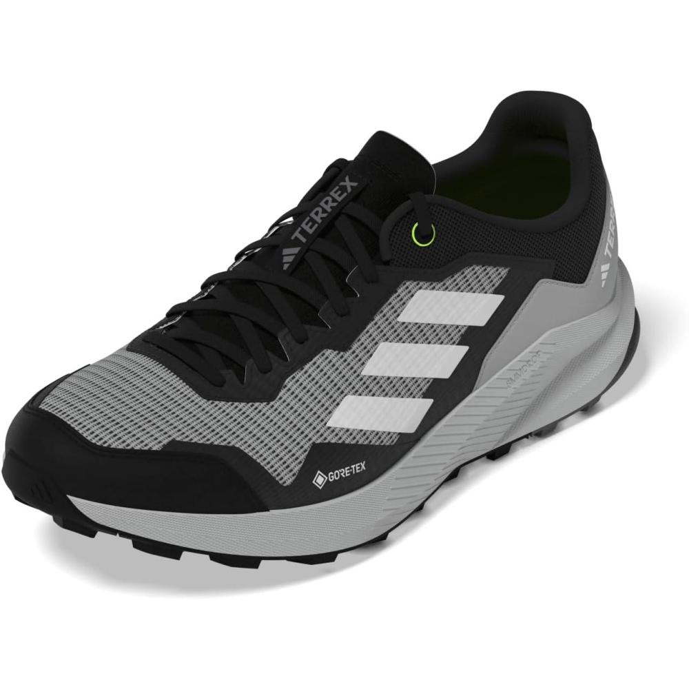 imageadidas Mens Terrex Trailrider Gore Tex Trail Running ShoesTrail Running ShoeWonder Silver Crystal White Dgh Solid Grey