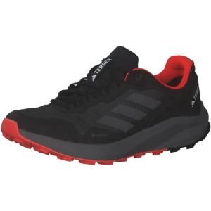 adidas Mens Terrex Trailrider Gore Tex Trail Running ShoesTrail Running Shoe(Core Black/Gray for/Solar Red (Hq1233))