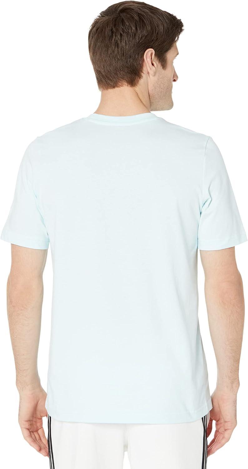 imageadidas Mens Basic Badge Of Sport TShirtAlmost BlueBlack