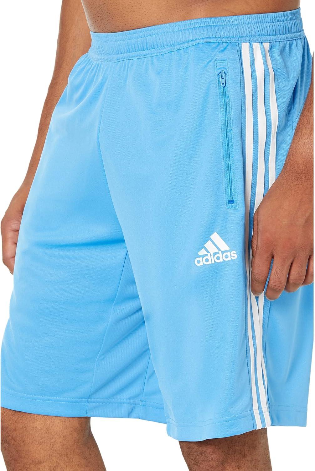 imageadidas Mens Designed 2 Move 3Stripes Primeblue ShortsPulse BlueWhite