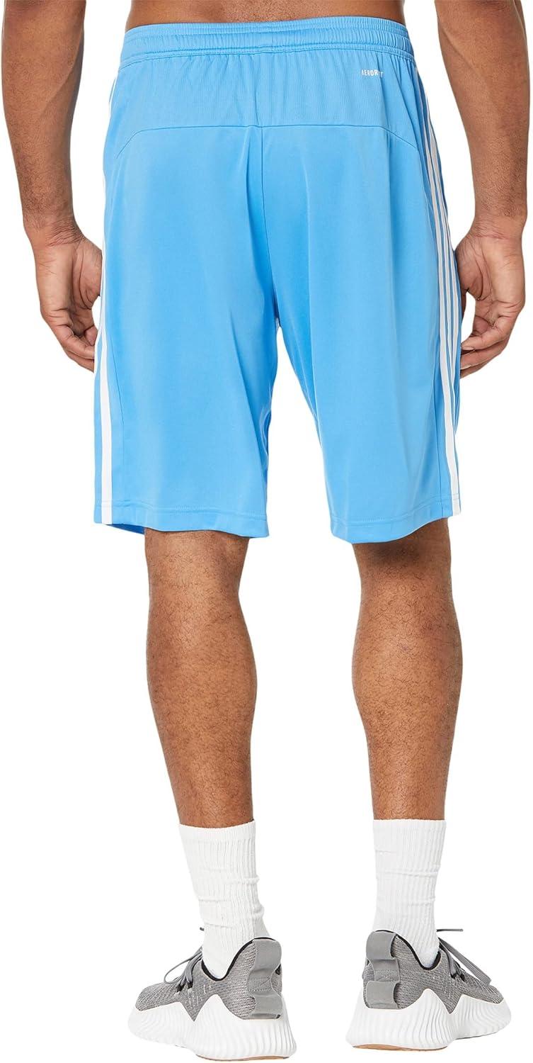 imageadidas Mens Designed 2 Move 3Stripes Primeblue ShortsPulse BlueWhite