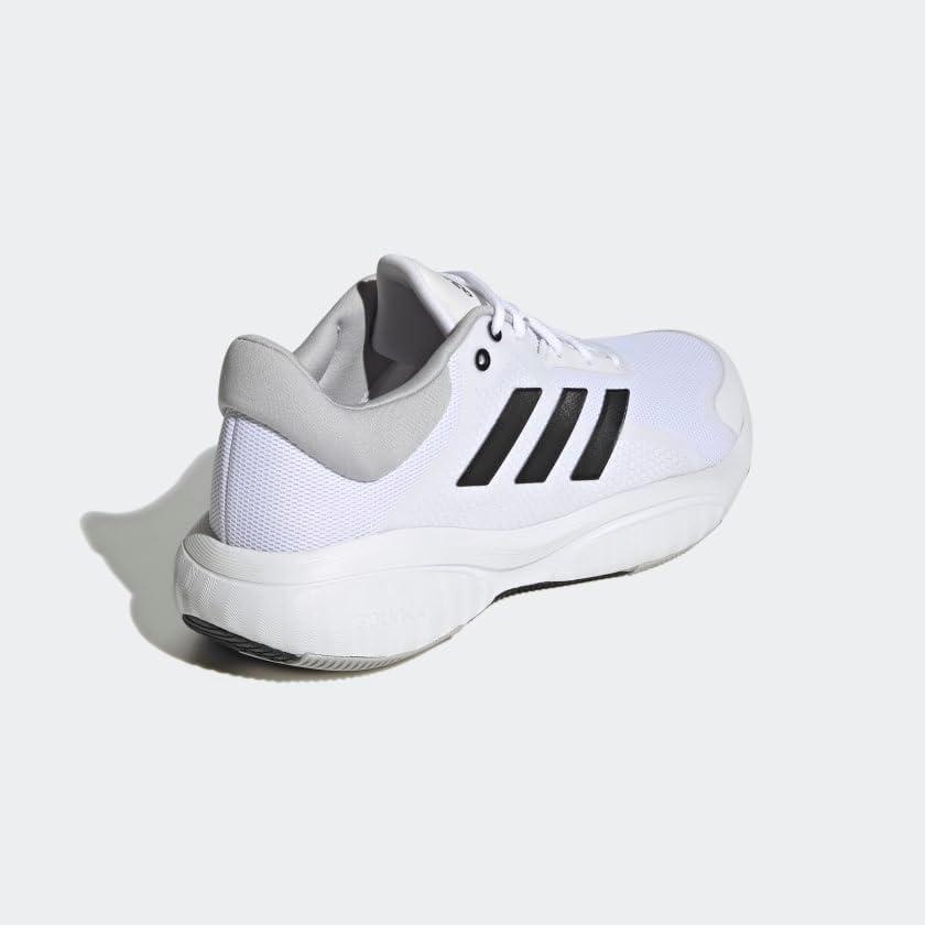 imageadidas Mens Response Running ShoeCloud WhiteCore BlackGrey Two