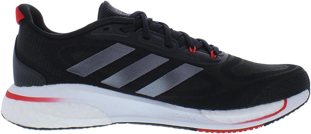 imageadidas Mens Supernova Running ShoeCore BlackNight MetallicScreaming OrangeDark Black
