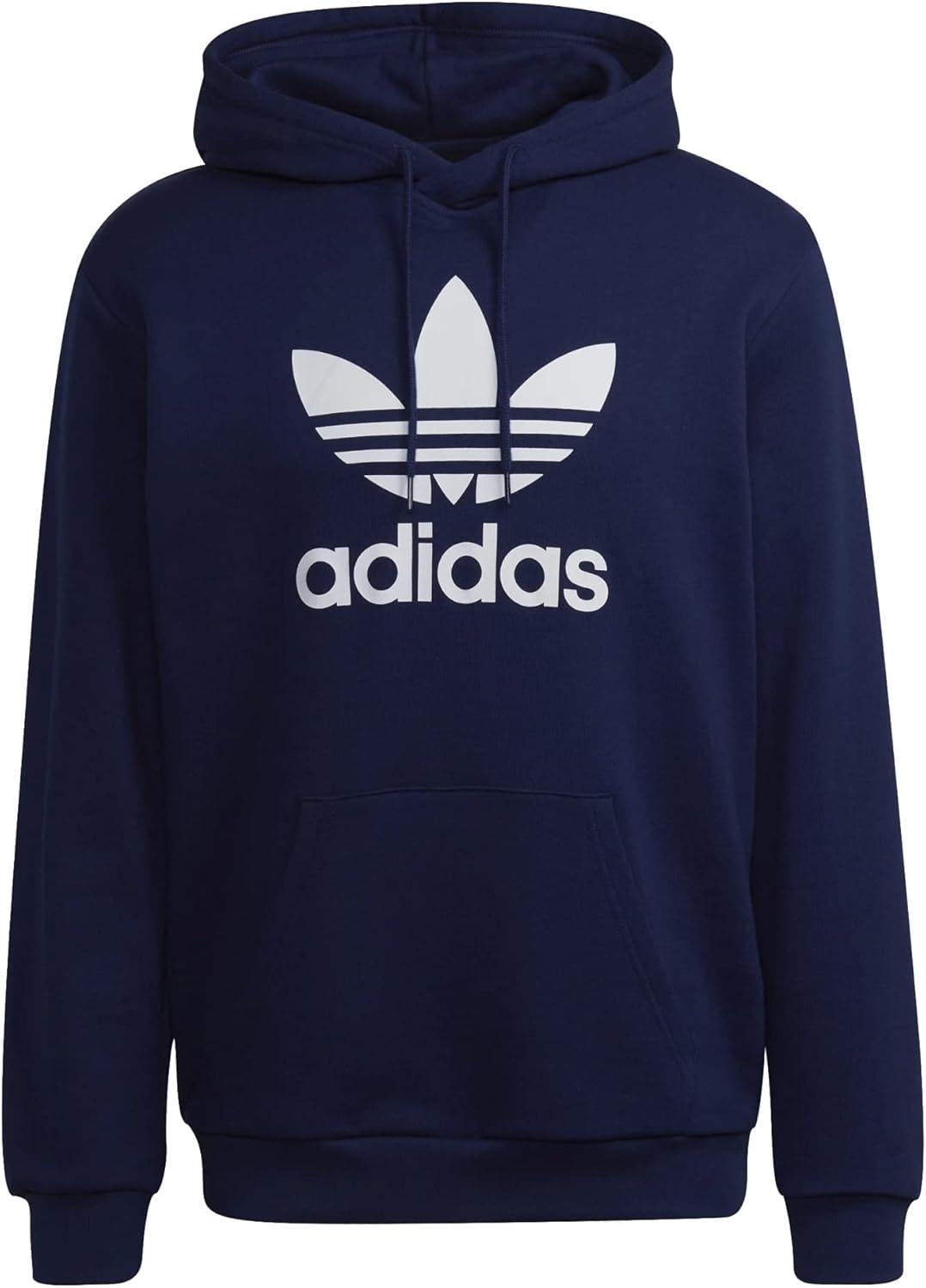 imageadidas Originals mens Graphics Trefoil Series HoodieNight Indigo Legacy