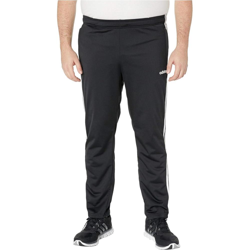 imageadidas Mens Essentials 3stripes Tricot Track PantsBlackWhite