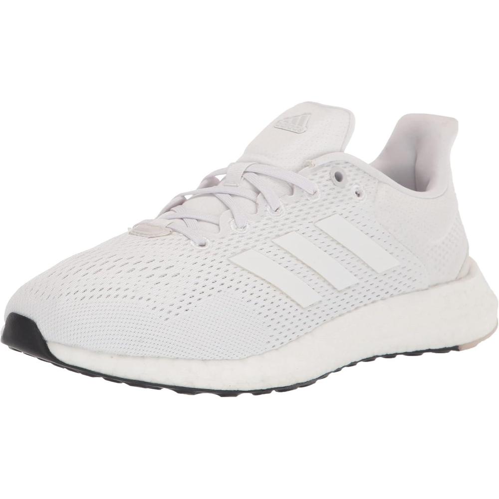 imageadidas Mens Pureboost 21 Trail Running Shoe 36 EUWhiteWhiteDash Grey